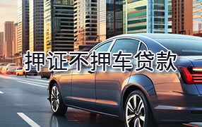 果洛押证不押车贷款